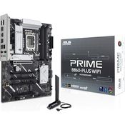 ASUS Prime B860-PLUS WiFi Gaming Mainboard Sockel Intel LGA 1851 (Intel B860, ATX, DDR5 Speicher, PCIe 5.0, 1x PCIe 4.0 M.2, WiFi 6E, Aura Sync) - Zukunftsweisendes Intel Mainboard mit fortschrittlicher Stromversorgungslösung
