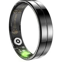 Bild für Beafon Smart Ring SR11, Fitnesstracker mit Bluetooth 5.3, IP68, 300 mAh, Größe 12, Schwarz (Versandkostenfrei)