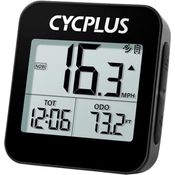 CYCPLUS G1 GPS Fahrradcomputer Drahtloser Fahrradtacho IPX6 Wasserdichter Kilometerzähler - Schwarz