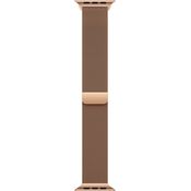 Apple Smartwatch-Armband Milanaise, Edelstahl mit PVD Finish, CO₂ neutral