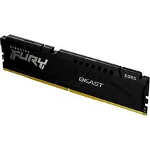 Bild für Kingston FURY Beast 16GB 6000MT/s DDR5 CL30 DIMM Schwarz Desktop Gaming Speicher Einzelnes Modul
