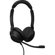 Jabra Evolve2 30 SE Stereo-Headset mit Geräuschunterdrückung, 2 Mikrofon-Anruf-Technologie und USB-A-Kabel, MS Teams-Zertifiziert, funktioniert mit Allen Anderen Plattformen, Schwarz