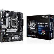 ASUS Prime H510M-A R2.0 Mainboard Sockel Intel LGA1200 (Intel H470 Chipsatz, mATX, DDR4, USB 3.2 Gen 1, M.2, 1Gb Ethernet, Aura Sync)