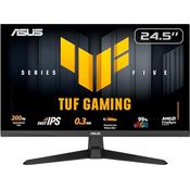 ASUS TUF Gaming VG259Q5A, 25 Zoll Full HD Monitor mit 200 Hz, 0.3ms GtG, G-Sync und FreeSync, Fast-IPS Panel, 1920x1080, ELMB, DisplayPort, HDMI, Lautsprecher