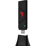 ASUS ROG USB-BE92 BE6500, Tri-Band WiFi 7 USB-Adapter mit 6GHz-Band, 4096-QAM, Multi-Link-Betrieb, kompatibel mit Typ A und C, WPA3-Netzwerksicherheit