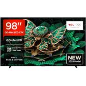 TCL 98C7K 98 Zoll QD-Mini LED Fernseher, 4K HDR Premium 3000, Smart Google TV, Dolby Vision IQ & Atmos, CrystGlow HVA Panel, Game Master, 144Hz Motion Clarity Pro