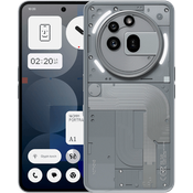 Nothing Phone (3a) Pro – 256GB, 12GB RAM, 5G, 1080x2392 Display, starke Kamera, Bluetooth 5.4, IPX4, stilvolles Grau