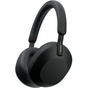Sony WH-1000XM5 SA, kabellose Bluetooth Noise Cancelling Kopfhörer mit 30h Akku, Touch Sensor, Schutzhülle, Schwarz