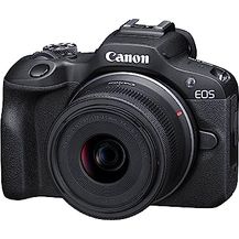Bild für Canon EOS R100 Spiegellose Kamera + RF-S 18-45mm IS STM Objektiv (Kompaktkamera, 4k Videokamera, Digitalkamera mit Autofokus und Motiverkennung für Augen Tiere Fahrzeuge, Filter- und Kreativassistent)