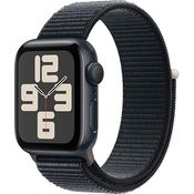 Apple Watch SE GPS (2. Generation), 40 mm Aluminiumgehäuse Mitternacht, Sportloop Mitternacht