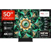 TCL 50Q7C 55 Zoll QD-Mini LED Fernseher, 4K HDR Premium 2000, Smart Google TV, Dolby Vision IQ & Atmos, HVA-Panel, 144Hz Motion Clarity Pro, Game Master