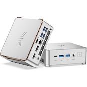 NiPoGi Hyper H2 Mini PC W-11 Pro, Intel Core i9-11900H, 32 GB DDR4, 1 TB M.2 NVMe SSD, WiFi 6, HDMI, DP, Typ-C, 4K@60Hz Dreifach-Bildschirmanzeige