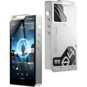 HiBy R4 Android-MP3-Player, 4DAC, Bluetooth & WLAN, DSD/PCM/MQA Unterstützung, 32 GB Speicher, Silber