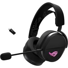 Bild für ASUS ROG Pelta kabelloses RGB Gaming Headset (ROG SpeedNova, Bluetooth, 2,4 GHz, USB-C, 50-mm-ROG-Titanmembran-Treibern, 10-mm-Superbreitband-Boom-Mikrofon, 309g leicht, Aura Sync RGB)