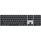 Apple Magic Keyboard mit Touch ID und Ziffernblock, kabellose Apple-Tastatur mit erweitertem Layout