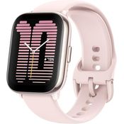 Amazfit Active Smartwatch mit AI-Fitness-Trainer, Dual-Band GPS, Routennavigation, Bluetooth-Anruf, Musikspeicher, 14-Tage-Akku, 1,75" AMOLED-Display & Alexa-fähig, Zepp Coach, Petal Pink