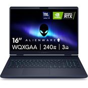 Alienware 16x Aurora Gaming Laptop AC16251, 16" WQXGA 240Hz G-Sync Display, Intel Core Ultra 9-275HX, Nvidia GeForce RTX 5070, 32GB RAM, 1TB SSD, Windows 11 Home, AlienFX RGB QWERTZ Tastatur