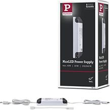Bild für Paulmann 79831 MaxLED Stripe Power Supply eckig max. 40 Watt Lichtband Weiß Lichtstreifen Kunststoff Trafo