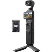 DJI Osmo Pocket 3 Kreativ Combo, Vlogging-Kamera mit 1-Zoll-CMOS und 4K/120 fps Video, 3-Achsen-Stabilisierung, schnelles Scharfstellen, inkl. Mikrofon für klaren Ton, kleine Kamera für Fotografie