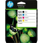 HP 924 CMYK Original Ink Cartridge 4-Pack Tintenpatrone - Professionelle Qualität und lebendige Farben