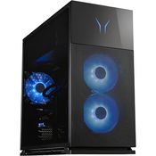 ERAZER Hunter X30 High-End Gaming Desktop PC (Intel Core i7-14700F, 32GB Kingston Fury Beast RGB DDR5 RAM, NVIDIA GeForce RTX 4070 Ti SUPER 16GB GDDR6X, 1TB PCIe SSD, Wasserkühlung, Win 11 Home) in schwarz.