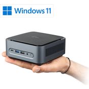 CSL Mini-PC Narrow Box Premium / 16GB RAM / 1000 GB M.2 SSD / Win 11 Home, Ultra-kompaktes Design, leistungsstark mit Wi-Fi 6