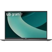 LG gram Notebook 17 Zoll Laptop - Intel Core Ultra 7 (16GB RAM, 1TB SSD, Intel Arc Graphics, Windows 11 Home, Bluetooth 5.3, 2xThunderbold 4) - Grau