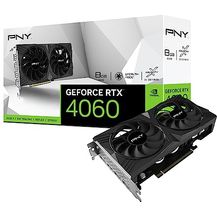 Bild für PNY GEFORCE RTX™ 4060 8GB Verto Dual Fan Edition Grafikkarte DLSS 3