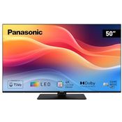 Panasonic TB-50W61AEZ, 50 Zoll 4K Ultra HD LED Smart TV, TiVo, Dolby Vision & Atmos, Game Mode Plus, Alexa & Google Sprachsteuerung, Schwarz