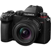 Panasonic Lumix S5D Vollformatkamera, 24,2 MP, 4K 60P, L-Mount, Schwarz