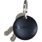 Boompods Boomtag Schlüsselfinder, Mini GPS Tracker aus Ozeanplastik, Bluetooth kompatibel mit Android & Apple, Gegenstandsfinder für Schlüssel und Haustiere, Grau