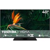 Toshiba 40LV3F63DA, 40 Zoll Smart TV mit VIDAA, Full HD, HDR, Triple-Tuner und Bluetooth, LED Fernseher