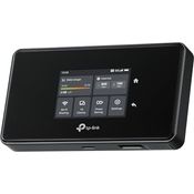 TP-Link M8550 5G LTE Mobiler WLAN Router, 3,4 Gbit/s, Tri-Band Wi-Fi 6E, 4680 mAh Akku, Touchscreen, bis zu 32 Geräte