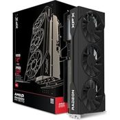 XFX Swift AMD Radeon RX 9070 OC, 16 GB GDDR6 Grafikkarte mit 3x 90mm Lüftern und bis zu 2700 MHz Taktrate
