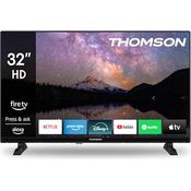 THOMSON 32HF2S34, 32 Zoll (80 cm) HD LED Smart TV mit Fire TV, Alexa Sprachsteuerung, Triple Tuner, Bluetooth 5.0, HDMI, USB, CI+