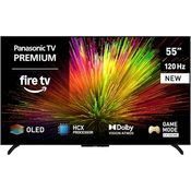 Panasonic Premium TV-55Z80BEZ, 55 Zoll 4K Ultra HD OLED Smart TV mit Dolby Vision & Atmos, Game Mode Extreme, Fire TV, Alexa & Apple Support, Schwarz