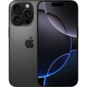 Apple iPhone 16 Pro 5G Smartphone (6,3 Zoll) OLED-Display, 512 GB interner Speicher, iOS 18, Titan Schwarz