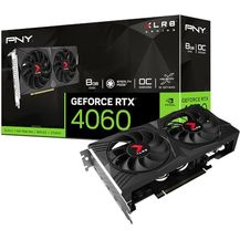 Bild für PNY GeForce RTX 4060 8GB XLR8 Gaming Verto Overclocked Dual Fan Edition DLSS 3 Grafikkarte