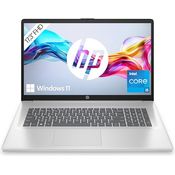 HP Laptop 17,3 Zoll FHD, Intel Core i5-1334U, 16 GB RAM, 512 GB SSD, Intel Graphics, Windows 11, QWERTZ, Silber