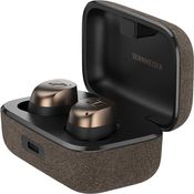 Sennheiser Momentum True Wireless 4 Smart Earbuds Bluetooth 5.4, kristallklarem Klang, ergonomischem Design, 30 Stunden Akkulaufzeit, Adaptive ANC, LE Audio und Auracast – Schwarz Kupfer