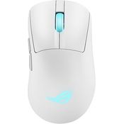 ASUS ROG Keris II Origin White, Wireless RGB Gaming-Maus mit 42.000 DPI, ROG Micro Switches II, ergonomisch, 65g leicht, Bluetooth, USB-C