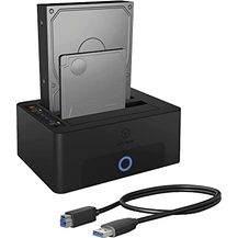 Bild für ICY BOX Dual HDD / Festplatten Docking Station USB 3.0 für SATA 2,5 Zoll & 3,5 Zoll