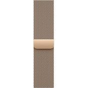 Apple Watch Band - Milanaise Armband - 40 mm - Gold - Individuell einstellbar, Italienisches Design, Magnetisch, PVD-Finish