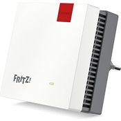FRITZ! Repeater 1700, WLAN-Repeater mit bis zu 2880 MBit/s, Gigabit-LAN, einfache WPS-Einrichtung, dimmbare LED-Anzeige