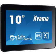 Bild für iiyama Prolite TF1015MC-B3 10,1" IPS LED-Monitor Open Frame 10 Punkt Multitouch Schwarz IP65 Touch-durch-Glas Ant-Fingerprint 7H