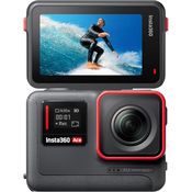 Insta360 Ace - 4K120fps wasserdichte Action-Kamera, 1/2"-Sensor mit KI-Rauschunterdrückung, Active HDR Video, 48MP Fotos, 2,4"-Klappbildschirm, magnetische Befestigung & modernste KI-Funktionen