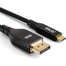 Bild für Club 3D CAC-1559 USB Typ-C auf DisplayPort DP80 1m Kabel
