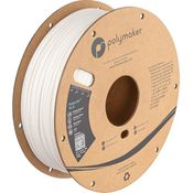 Polymaker PolyLite PLA Weiß, 3D-Druckfilament 1.75mm, 1kg, hohe Hitzebeständigkeit bis 140°C