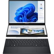 ASUS Zenbook Duo UX8406CA-QL203X, Laptop mit Intel Core Ultra 9 285H Prozessor, 32 GB RAM, 1000 GB SSD, 14" Touch OLED Display, Windows 11 Professional, Arc Graphics, 1.65 kg
