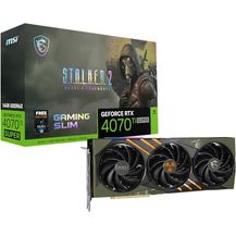 Bild für MSI GeForce RTX 4070 Ti SUPER 16G Gaming Slim Stalker 2 Edition Grafikkarte